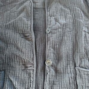 Max Studio Gray Textured Jacket